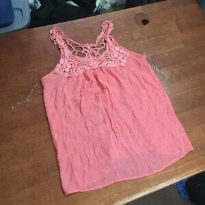 No Boundaries Pink Tank Top